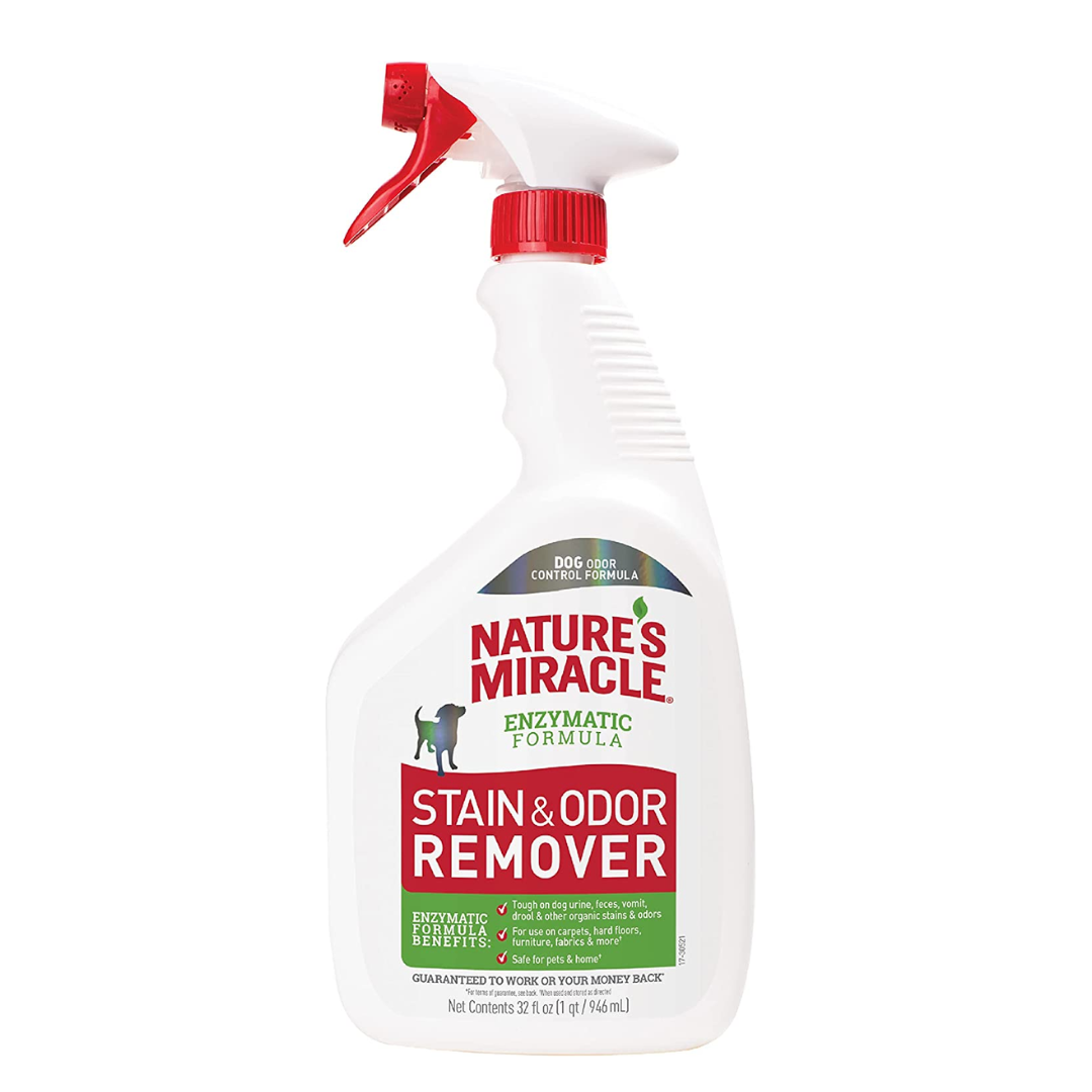 Nature’s Miracle Stain and Odor Remover Dog, Odor Control Formula, 32 oz